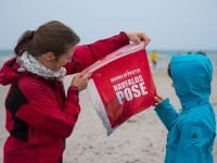 Forsvarets havmiljøvogterkampagne er Danmarks første, største og længstlevende kampagne mod "havfald". Foto: Casper Tybjerg/Havmiljøvogterkampagnen.