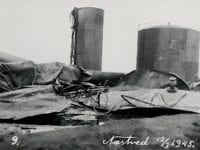 Industrisabotage i Næstved. Foto: Frihedsmuseet