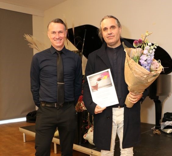 Thomas Kluge modtager kulturpris på Rønnebæksholm