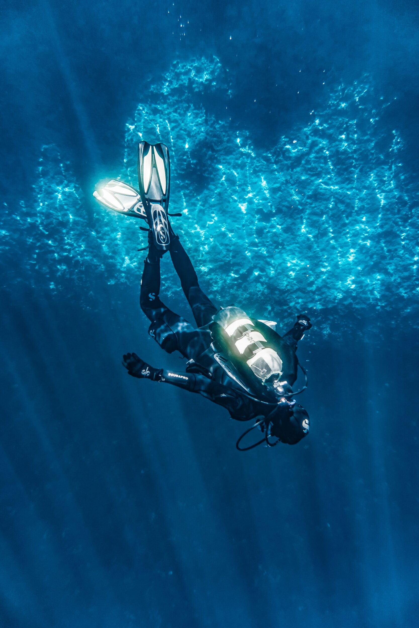 Når du dykker, er det vigtigt, at du har et dykkerur på. Det er først og fremmest for din egen sikkerhed. Pressefoto.