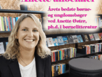 Anette Øster fortæller om de bedste, nyeste bøger til børn og unge. Foto: Asger Simonsen / Næstved Bibliotek.