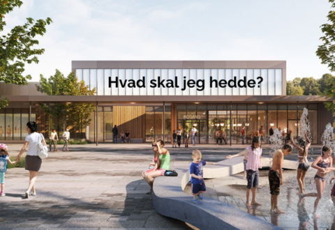 Kultur- og Idrætsudvalget i Næstved Kommune har udskrevet en konkurrence for at finde det helt rigtige navn til den nye svømmehal. Pressefoto