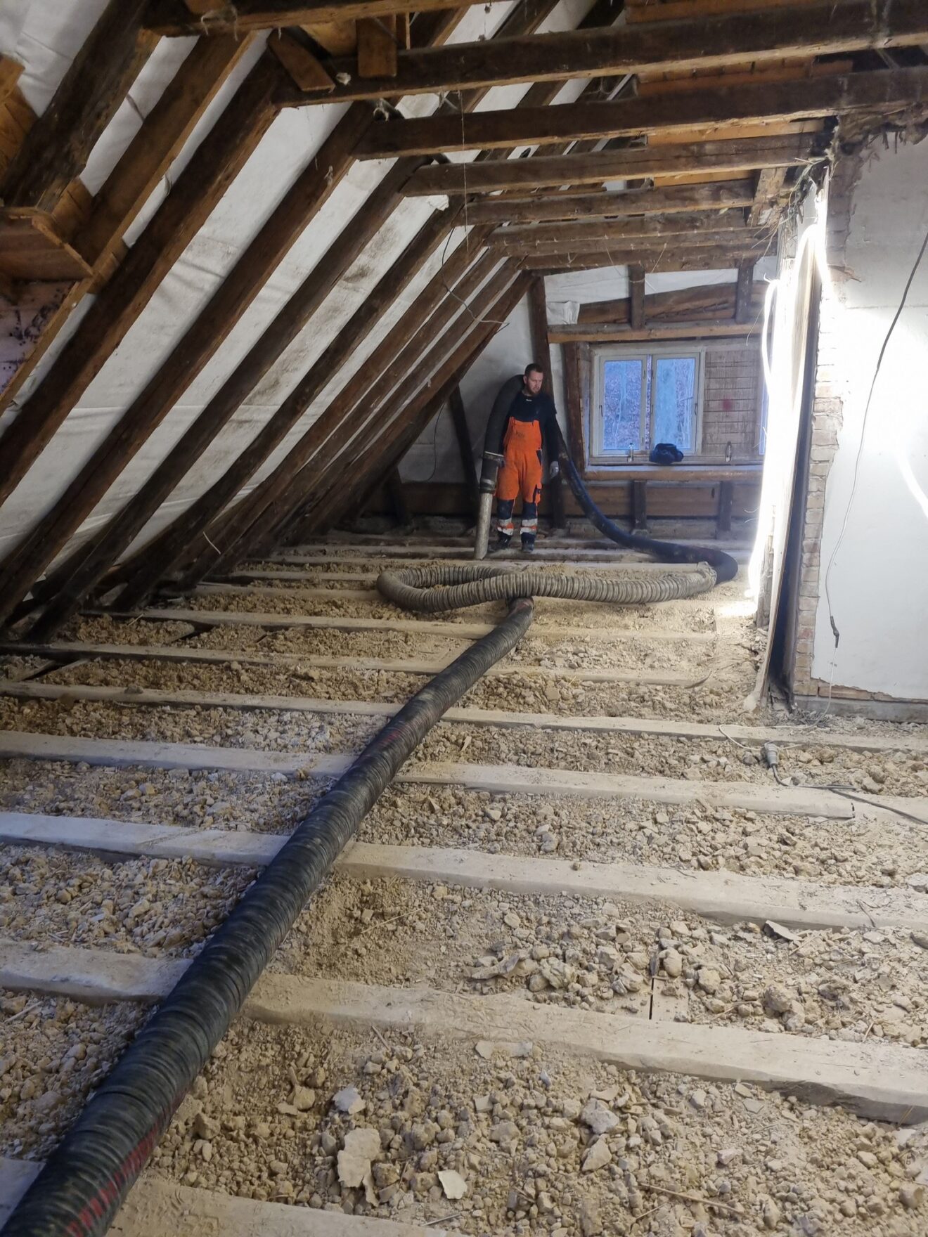 Rent loft i en ruf